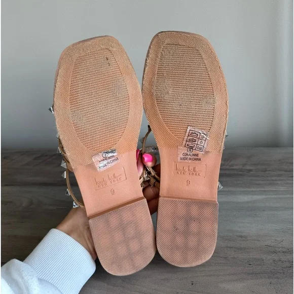 Nicole Miller Coralinne Studded Sandals - Picture 3 of 3